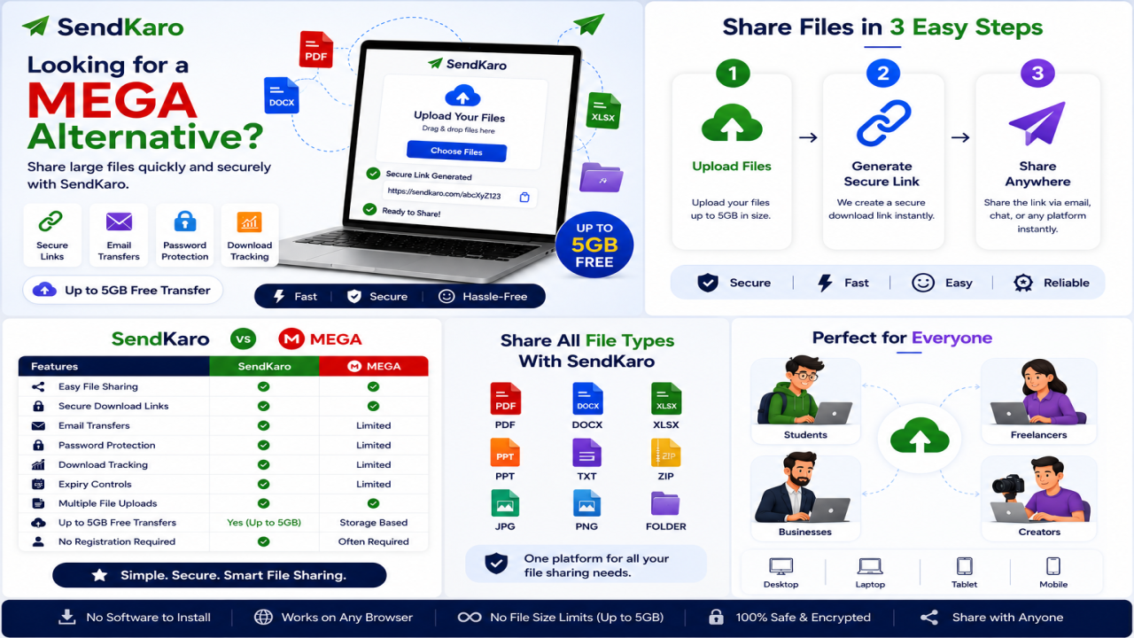 MEGA Alternative: Best File Sharing Solution 2026